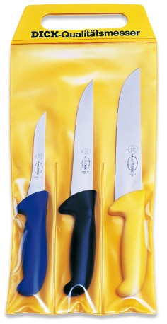 Set mesarskih noževa, 3 kom - "ErgoGrip"